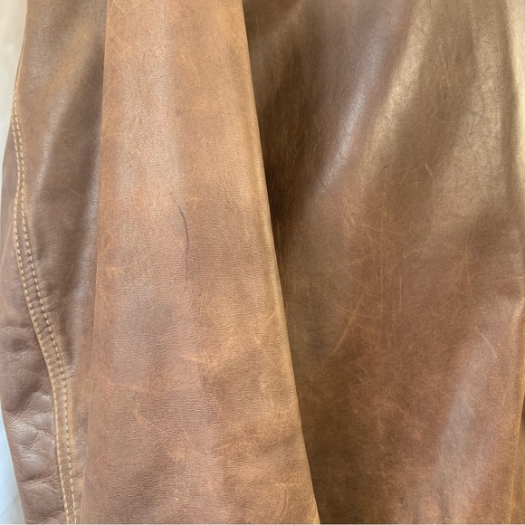 Y2K Brown Danier Leather Jacket - Picture 15 of 15